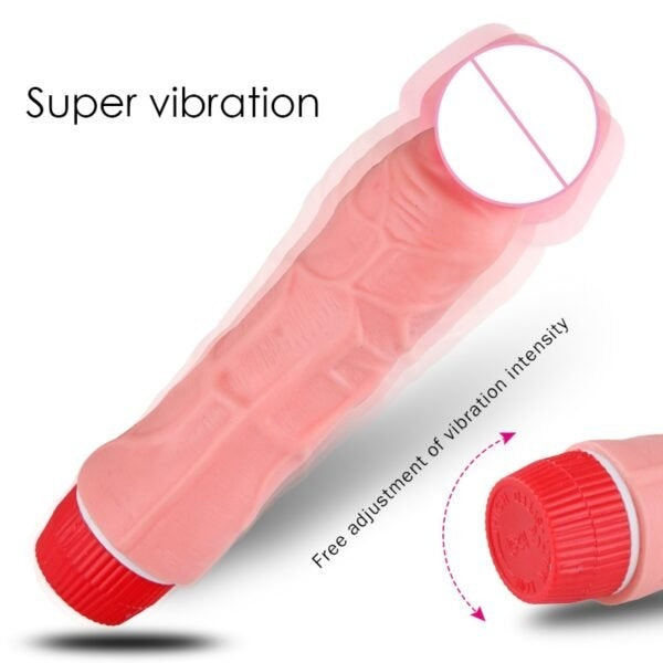 7 Inch Realistic Dildo With Vibration