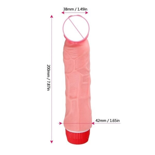 7 Inch Realistic Dildo With Vibration