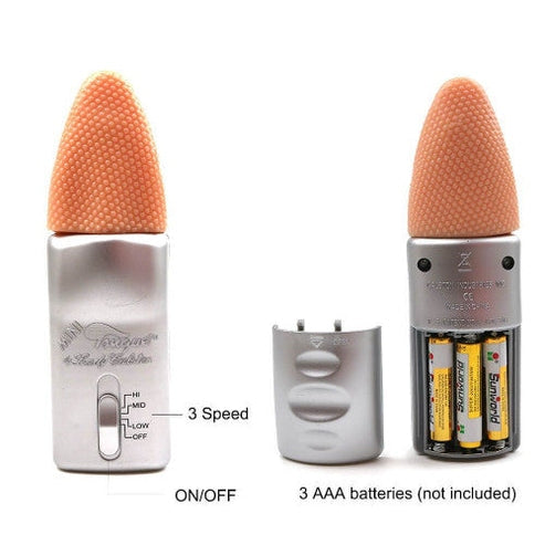 Real Skin Vibrating Tongue Stimulator