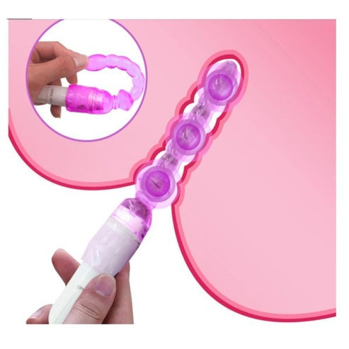 9 Inch Anal Beads Vibrator