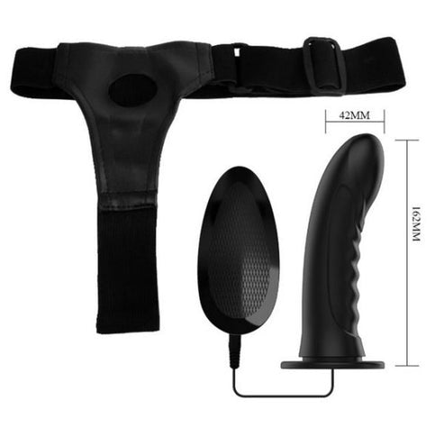 Multi Speed Hollow Strap On Dildo